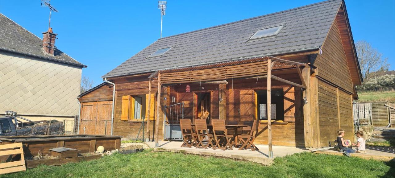 Chalet Antlana Maison Chaleureuse Signy-lʼAbbaye Exterior foto